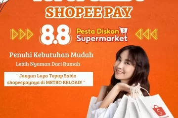 Isi Saldo Shopeepay Murah di Metro Reload