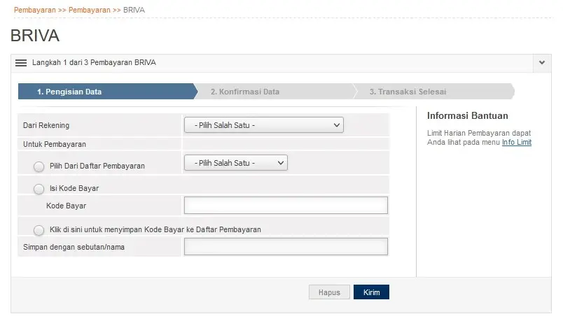 Top Up Dana Via IB BRI